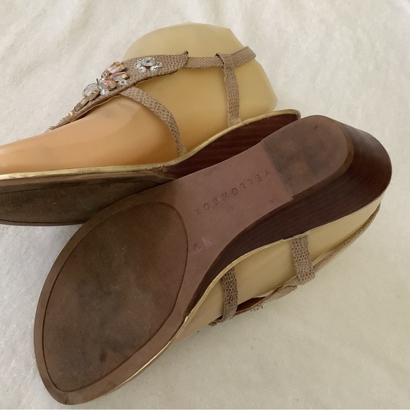 Yellowbox Adorna Boho Wedge Sandals 7 - Picture 6 of 7